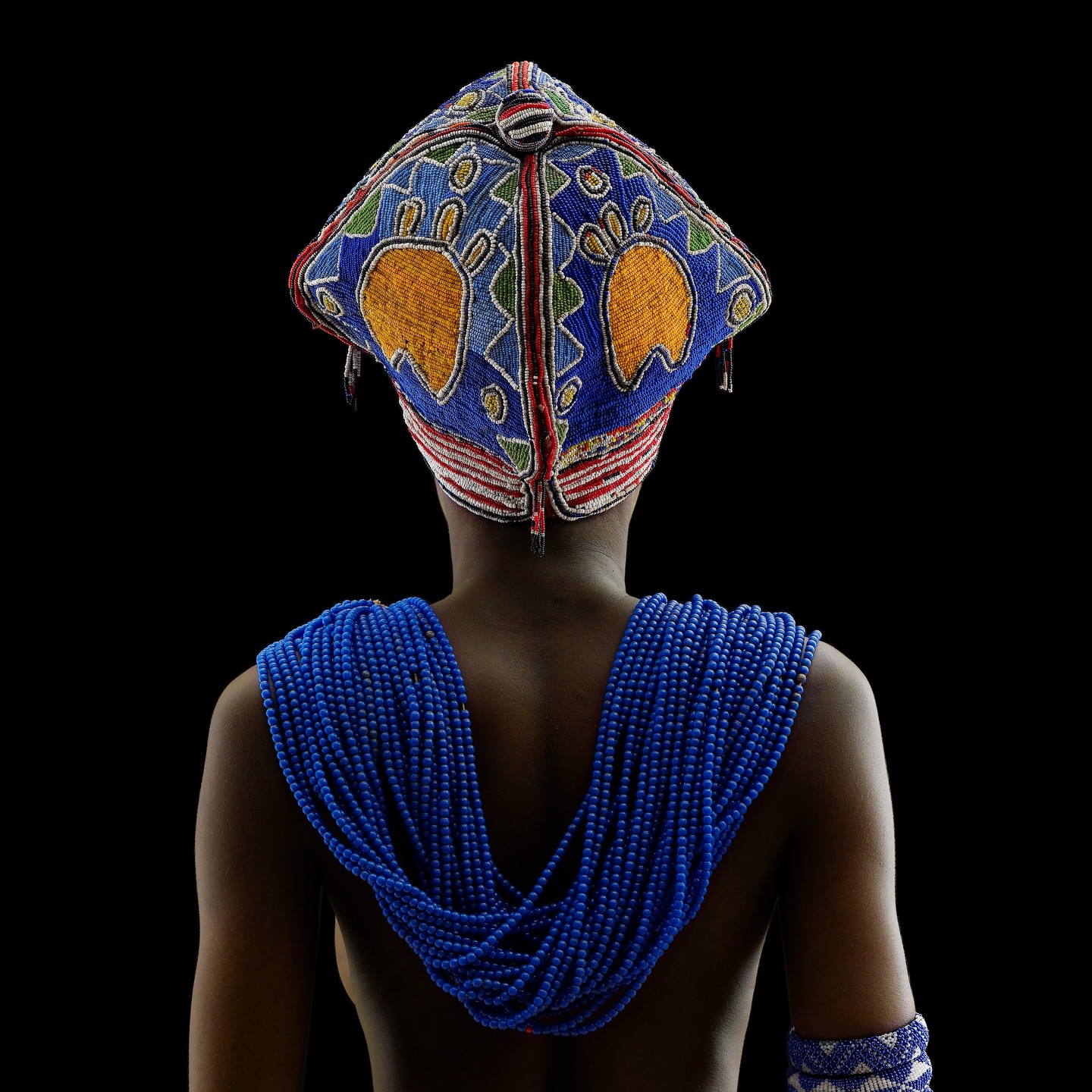 Beaded headdress
